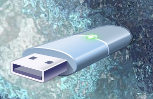 What should you do to your flash drive/pen drive before giving it to someone else as a gift?